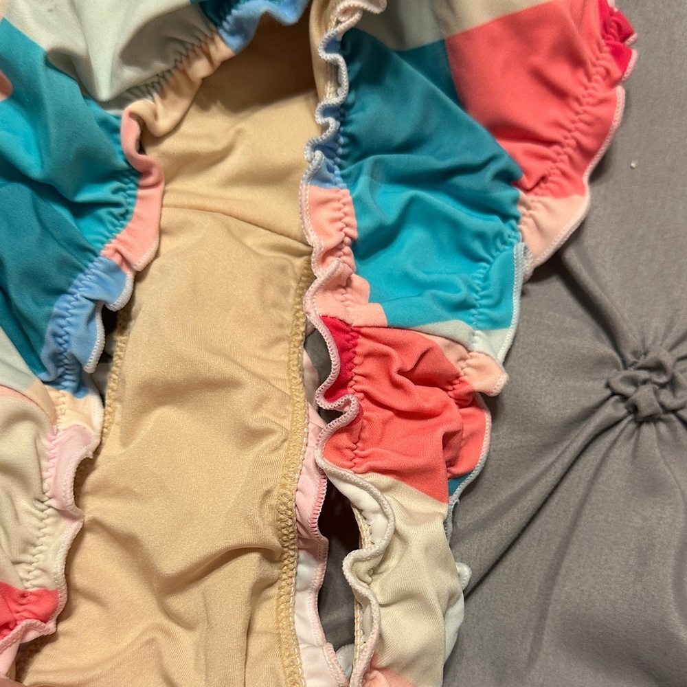 Nanamacs Multicolor Patchwork Bikini - image 4